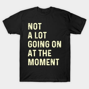 Not a Lot Going on At the Moment T-Shirt
